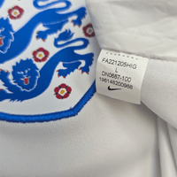 2022/23 England Home Football Shirt (L) Nike 9 Kane - Football Finery - FF302787