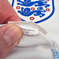 2022/23 England Home Football Shirt (XL) Nike 22 Bellingham - Football Finery - FF303926