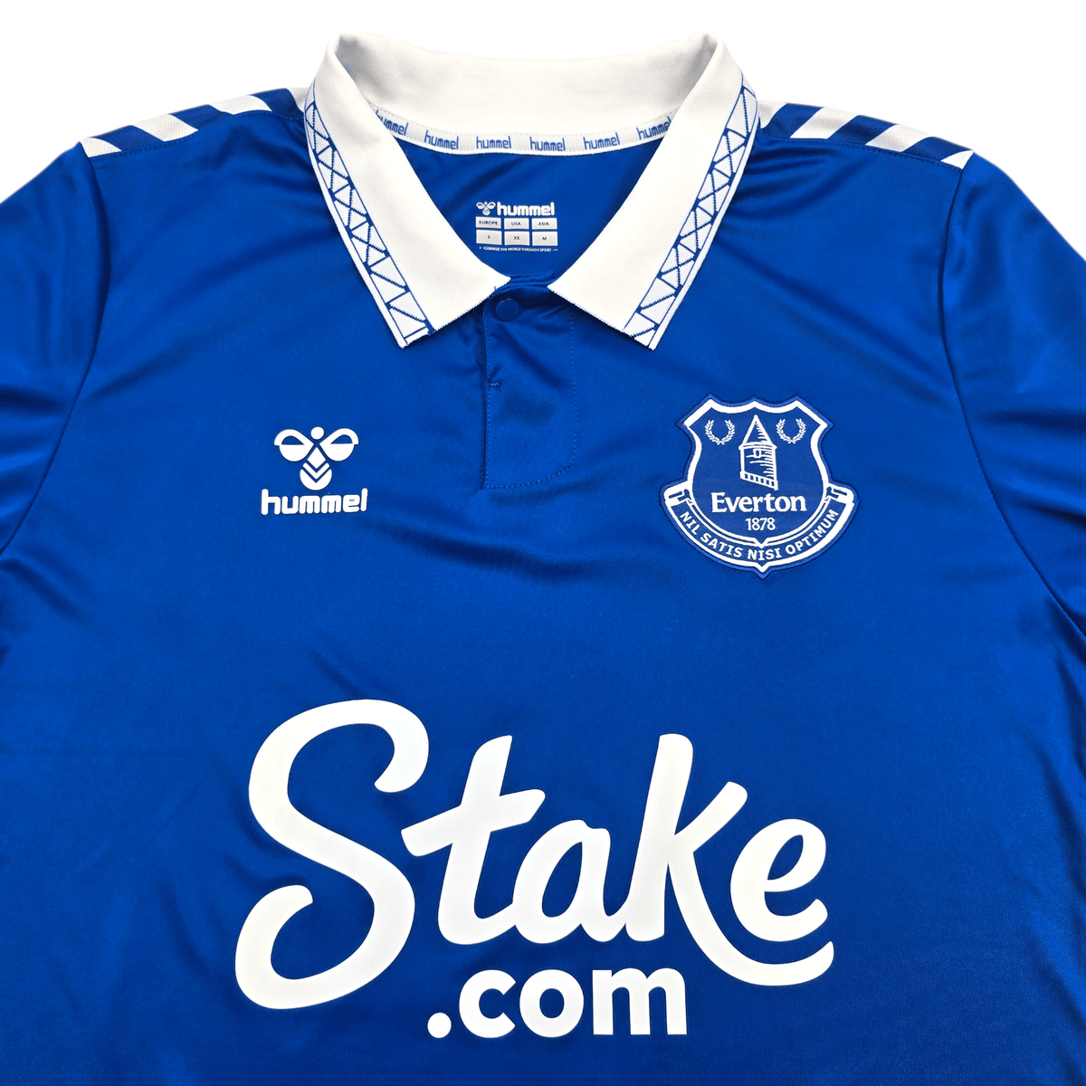 2022/23 Everton Home Football Shirt (S) Hummel 6 Tarkowski - Football Finery - FF303704