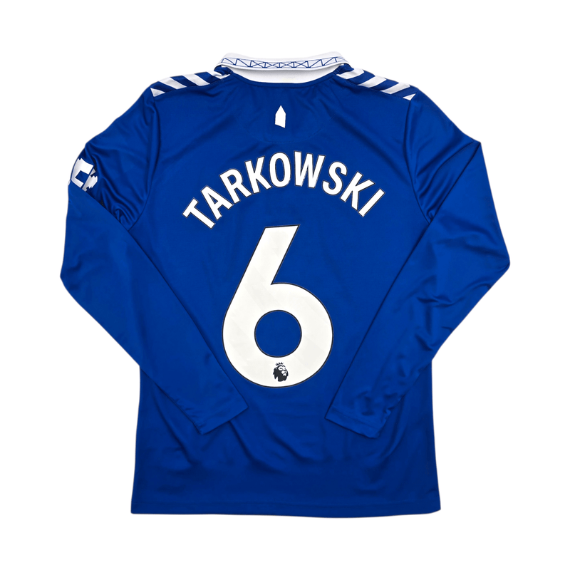 2022/23 Everton Home Football Shirt (S) Hummel 6 Tarkowski - Football Finery - FF303704