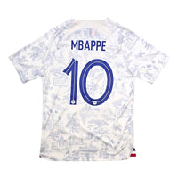 2022/23 France Away Football Shirt (M) Nike 10 Mbappe - Football Finery - FF304504