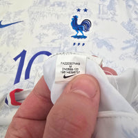 2022/23 France Away Football Shirt (M) Nike 10 Mbappe - Football Finery - FF304504