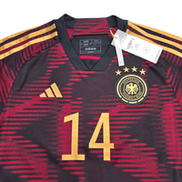 2022/23 Germany Away Football Shirt (M) Adidas 14 Musiala (BNWTs) - Football Finery - FF303266