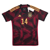 2022/23 Germany Away Football Shirt (M) Adidas 14 Musiala (BNWTs) - Football Finery - FF303266