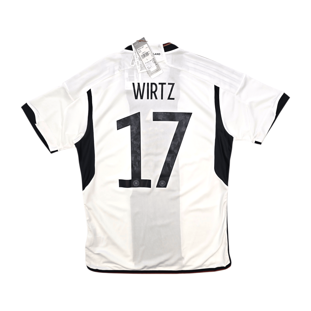 2022/23 Germany Home Football Shirt (L) Adidas 17 Wirtz (BNWTs) - Football Finery - FF303267