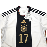 2022/23 Germany Home Football Shirt (L) Adidas 17 Wirtz (BNWTs) - Football Finery - FF303267