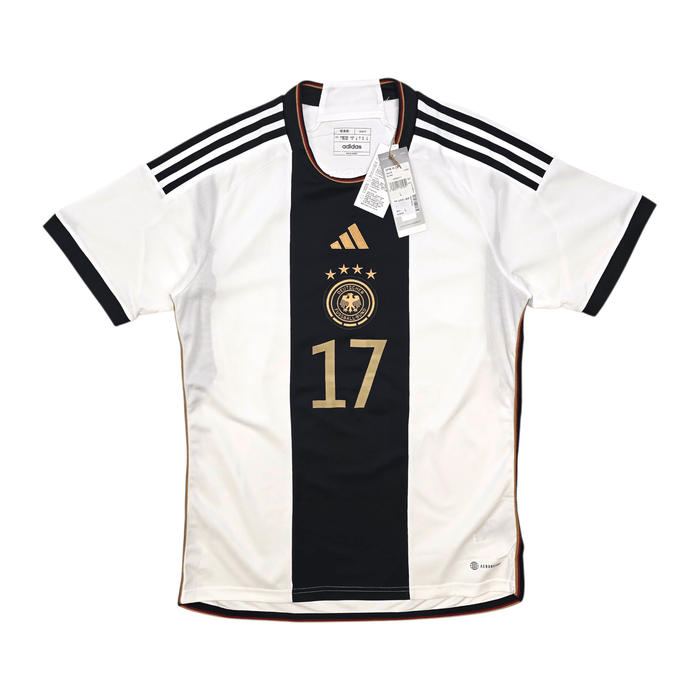2022/23 Germany Home Football Shirt (L) Adidas 17 Wirtz (BNWTs) - Football Finery - FF303267