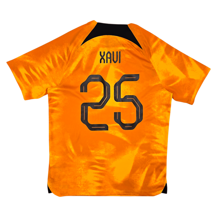 2022/23 Holland Home Football Shirt (L) Nike 25 Xavi - Football Finery - FF302791