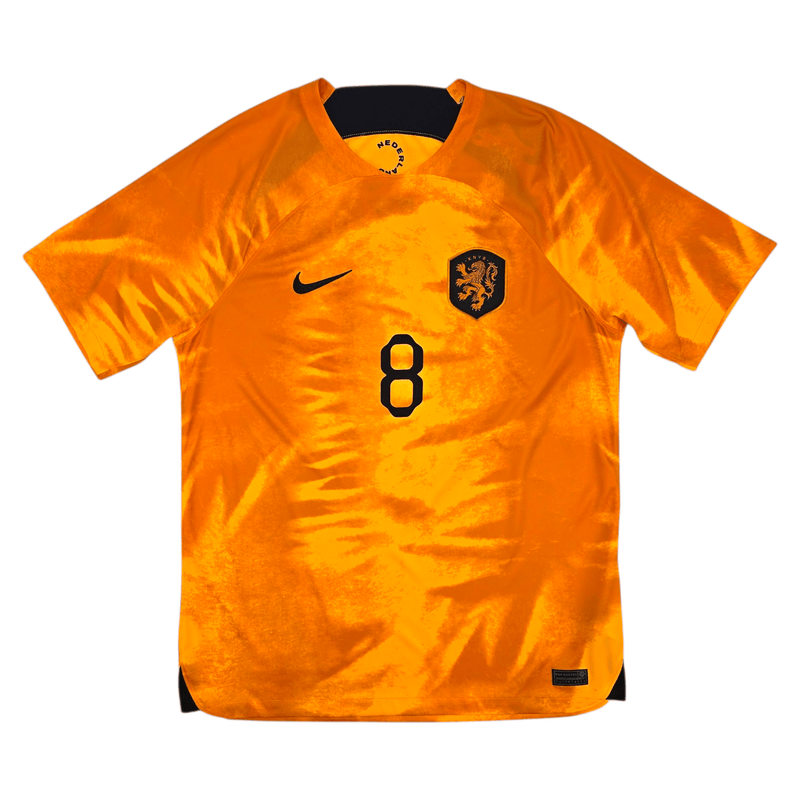 2022/23 Holland Home Football Shirt (L) Nike 8 Wijnaldum - Football Finery - FF301171