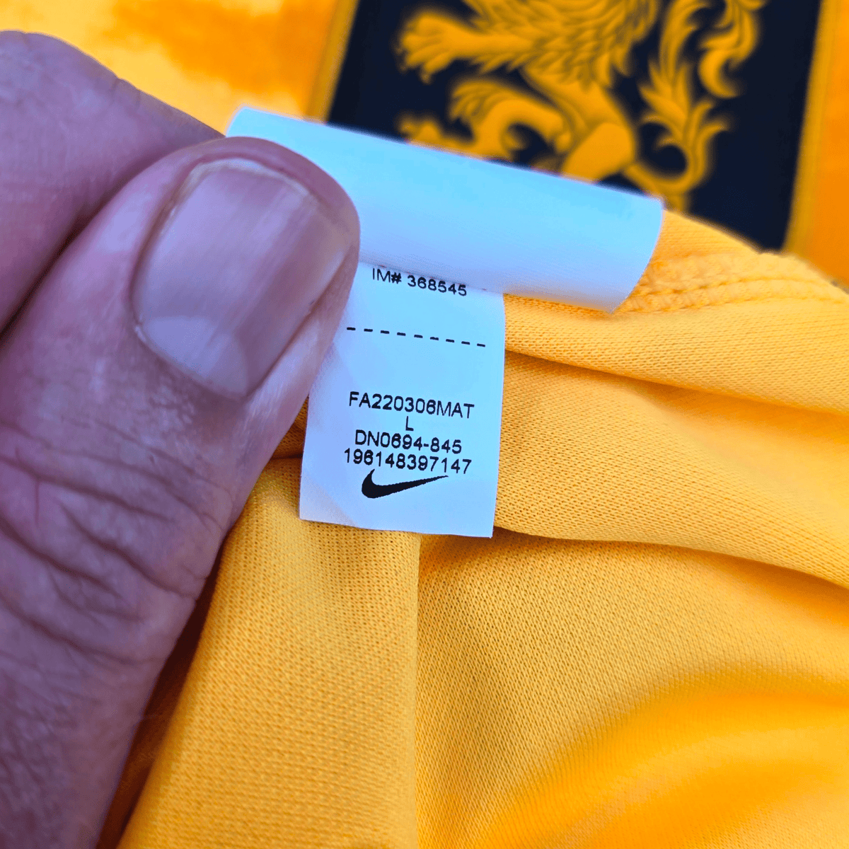 2022/23 Holland Home Football Shirt (L) Nike 8 Wijnaldum - Football Finery - FF301171