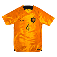 2022/23 Holland Home Football Shirt (S) Nike 4 Virgil - Football Finery - FF301307