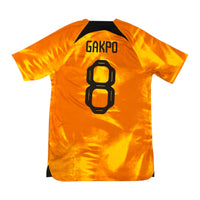 2022/23 Holland Home Football Shirt (S) Nike 8 Gakpo - Football Finery - FF301809
