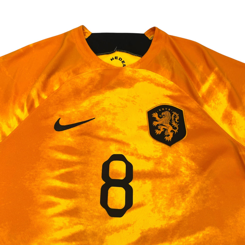 2022/23 Holland Home Football Shirt (S) Nike 8 Gakpo - Football Finery - FF301809