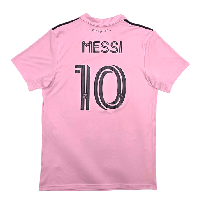 2022/23 Inter Miami Home Football Shirt (M) Adidas 10 Messi - Football Finery - FF304503