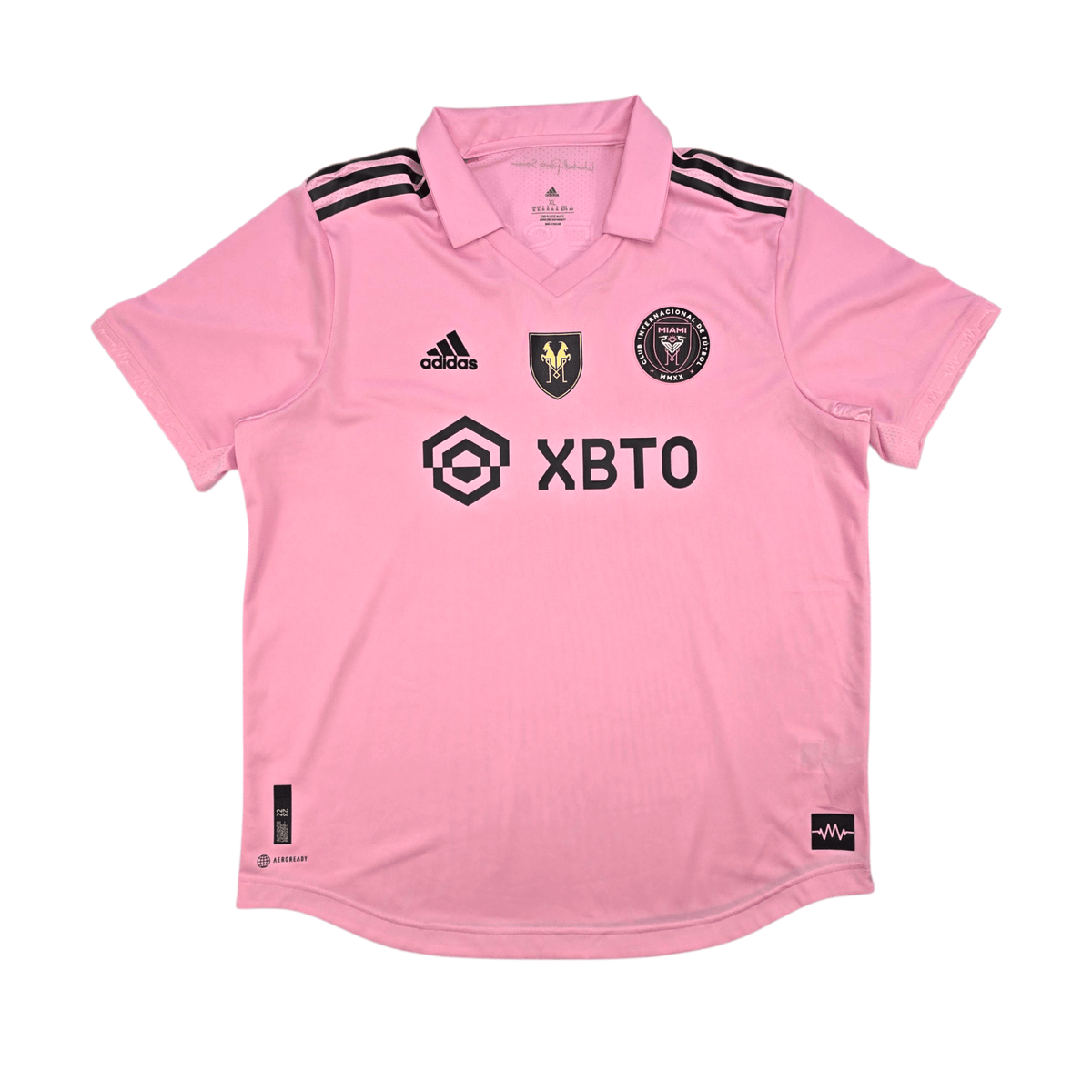 2022/23 Inter Miami Home Football Shirt (XL) Adidas 10 Messi - Football Finery - FF302697