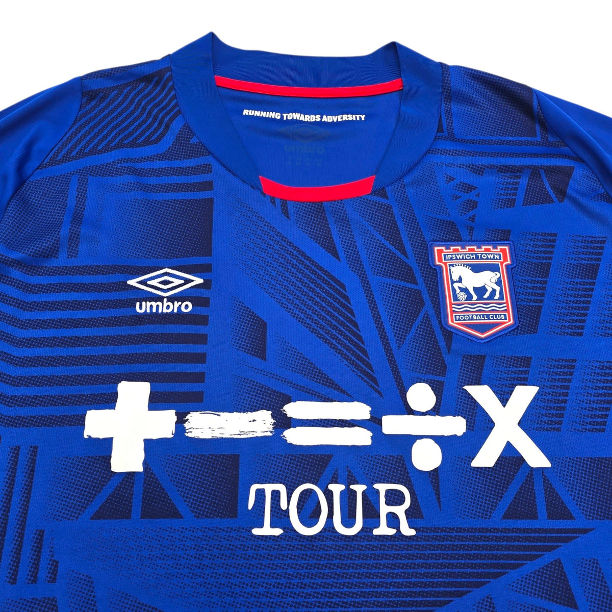 2022/23 Ipswich Town Home Football Shirt (4XL) Umbro - Football Finery - FF305844