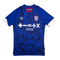 2022/23 Ipswich Town Home Football Shirt (S) Umbro - Football Finery - FF304417