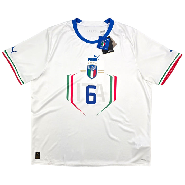 2022/23 Italy Away Football Shirt (2XL) Puma 6 Verratti (BNWTs) - Football Finery - FF303625