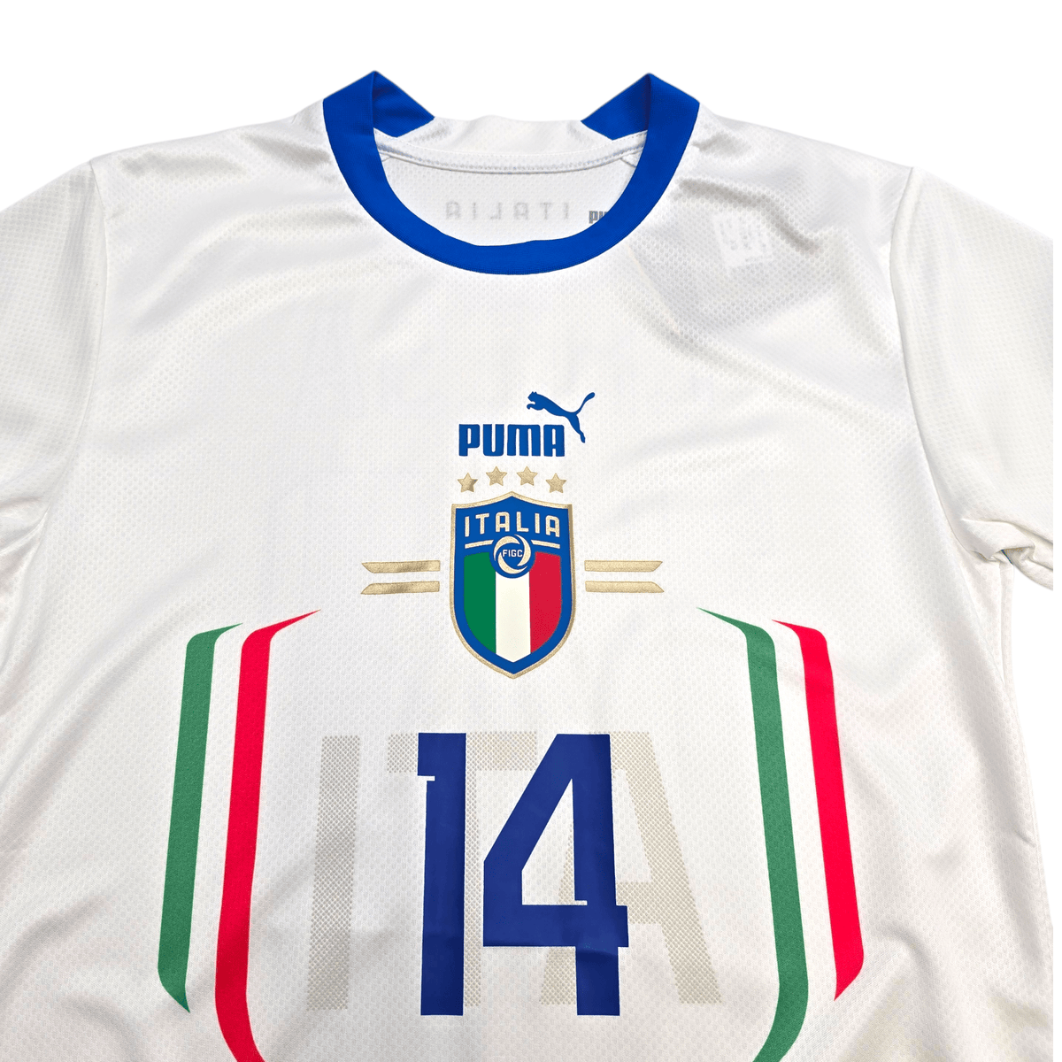 2022/23 Italy Away Football Shirt (XS) Puma 14 Chiesa (BNWTs) - Football Finery - FF303261