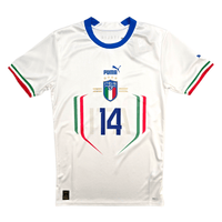 2022/23 Italy Away Football Shirt (XS) Puma 14 Chiesa (BNWTs) - Football Finery - FF303261