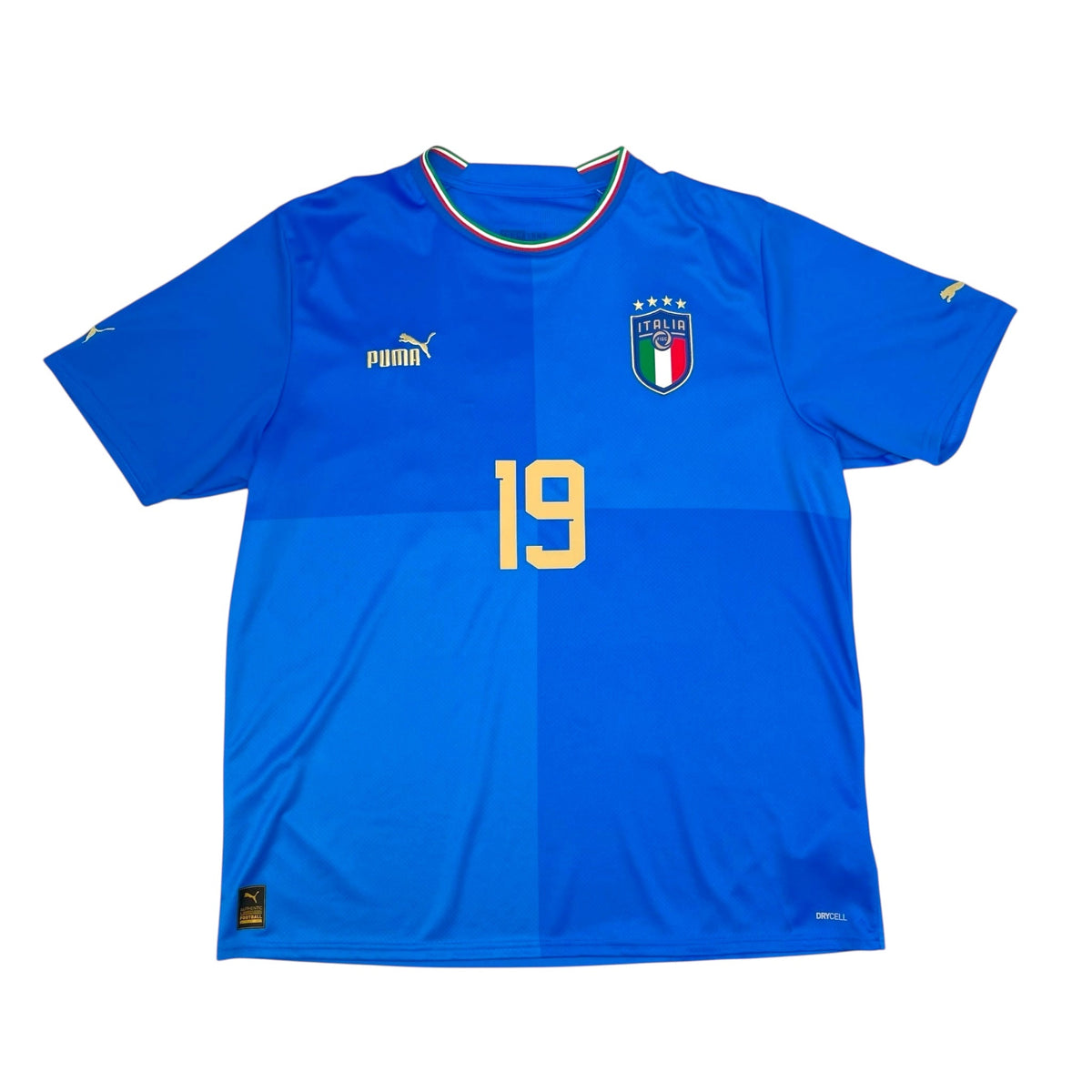 2022/23 Italy Home Football Shirt (XL) Puma 19 Bonucci - Football Finery - FF301091
