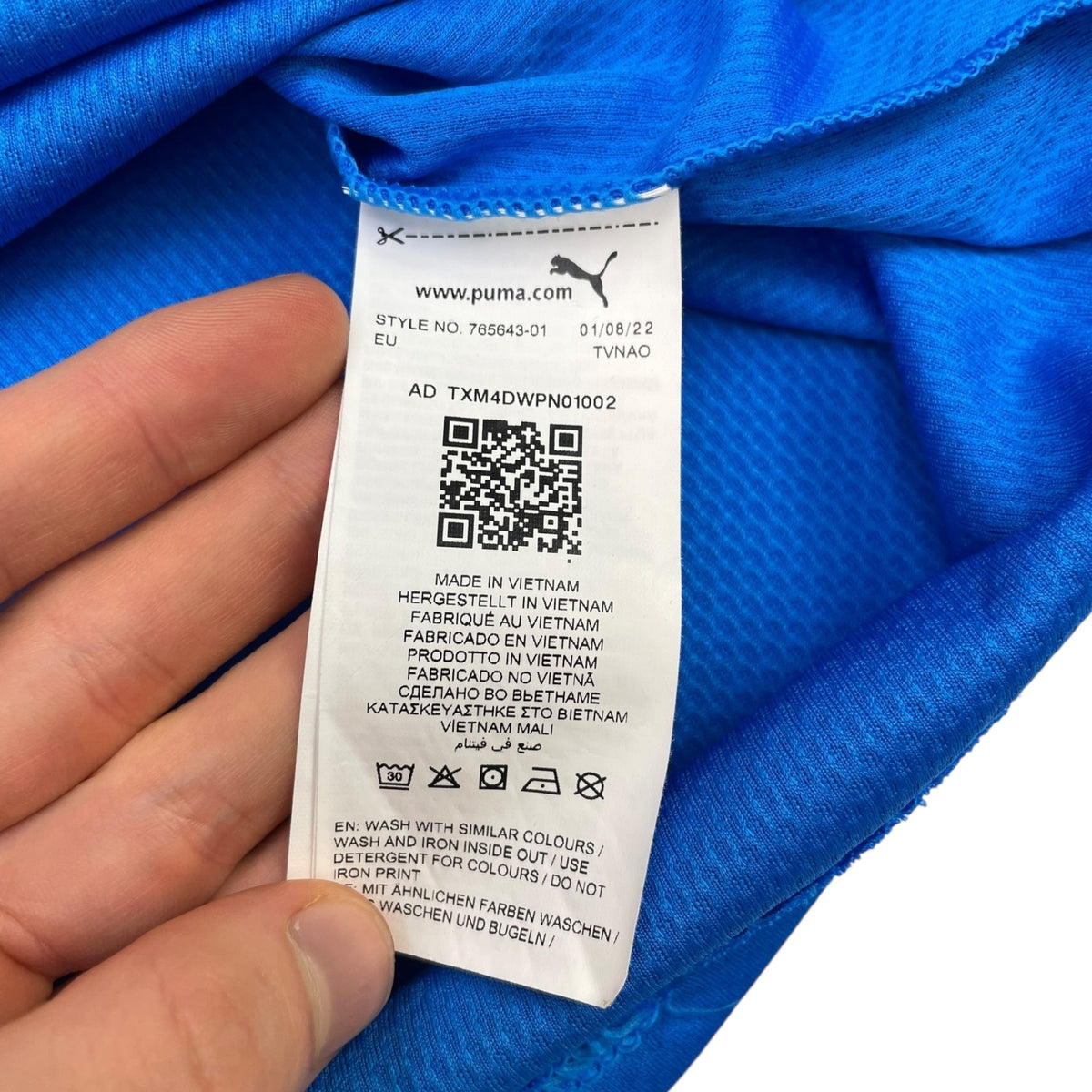 2022/23 Italy Home Football Shirt (XL) Puma 19 Bonucci - Football Finery - FF301091