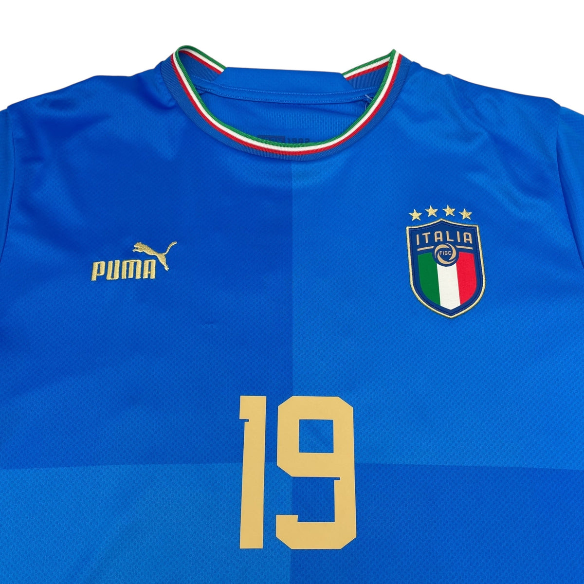2022/23 Italy Home Football Shirt (XL) Puma 19 Bonucci - Football Finery - FF301091