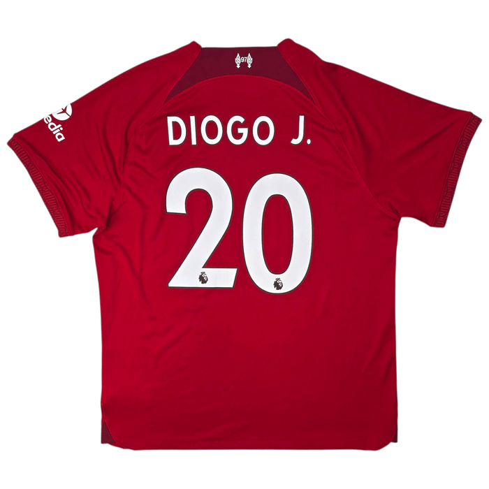 2022/23 Liverpool Home Football Shirt (XL) Nike 20 Diogo J. - Football Finery - FF302651