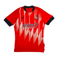 2022/23 Luton Town Home Football Shirt (M) Umbro 4 Lockyer - Football Finery - FF303241