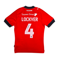 2022/23 Luton Town Home Football Shirt (M) Umbro 4 Lockyer - Football Finery - FF303241