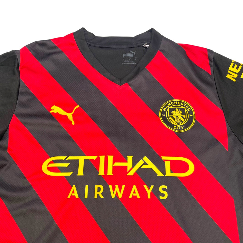 2022/23 Manchester City Away Football Shirt (M) Puma 17 De Bruyne - Football Finery - FF301232