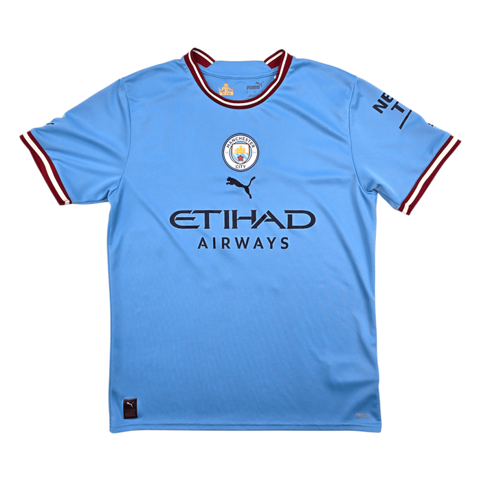 2022/23 Manchester City Home Football Shirt (M) Puma 16 Rodri - Football Finery - FF303866