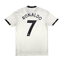 2022/23 Manchester United Away Football Shirt (M) Adidas 7 Ronaldo - Football Finery - FF302898