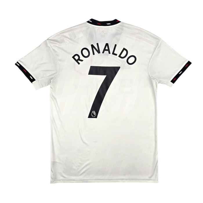 2022/23 Manchester United Away Football Shirt (M) Adidas 7 Ronaldo - Football Finery - FF302898