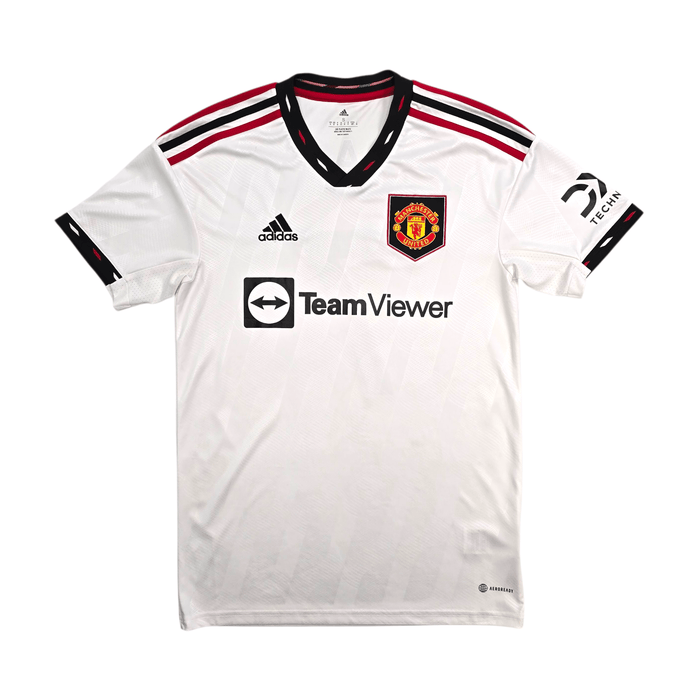 2022/23 Manchester United Away Football Shirt (S) Adidas 7 Ronaldo - Football Finery - FF302658