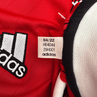 2022/23 Manchester United Home Football Shirt (XL) Adidas 18 Casemiro - Football Finery - FF303975