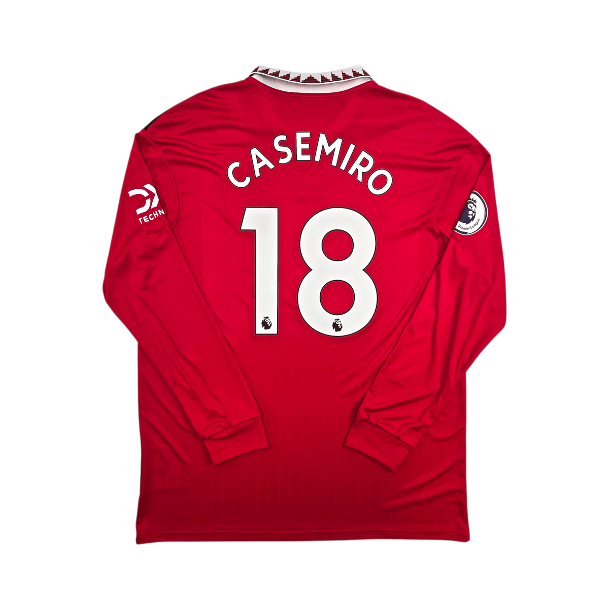 2022/23 Manchester United Home Football Shirt (XL) Adidas 18 Casemiro - Football Finery - FF303975