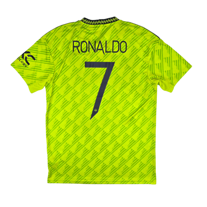 2022/23 Manchester United Third Football Shirt (M) Adidas 7 Ronaldo - Football Finery - FF302447
