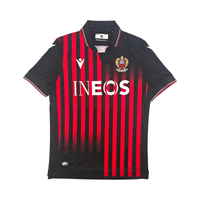 2022/23 Nice Home Football Shirt (M) Macron - Football Finery - FF303247