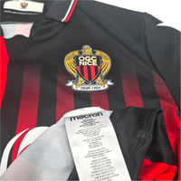 2022/23 Nice Home Football Shirt (M) Macron - Football Finery - FF303247
