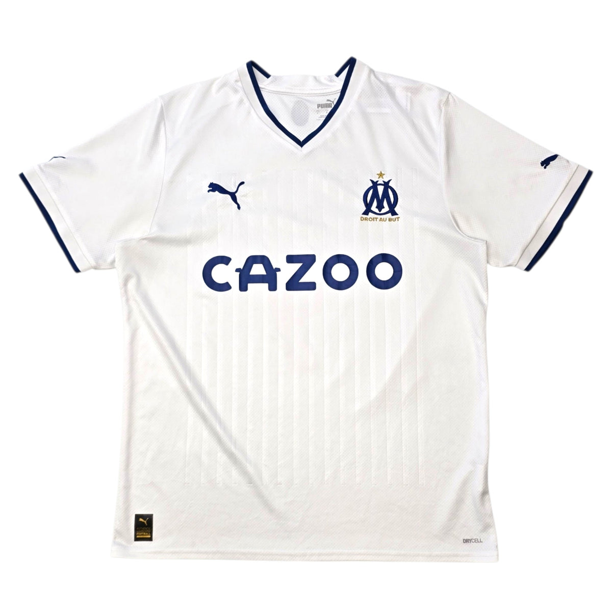 2022/23 Olympique Marseille Home Football Shirt (L) Puma 9 Vitinha - Football Finery - FF306681