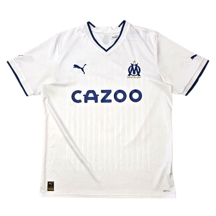 2022/23 Olympique Marseille Home Football Shirt (L) Puma 9 Vitinha - Football Finery - FF306681
