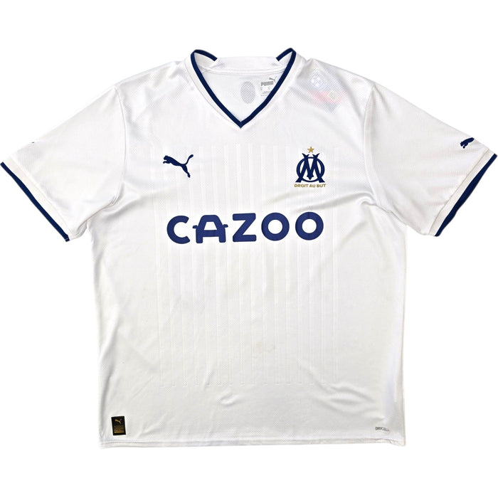2022/23 Olympique Marseille Home Football Shirt (XL) Puma 70 Alexis - Football Finery - FF306683