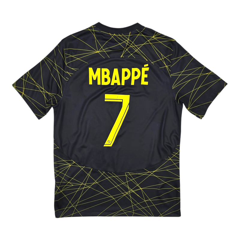 2022/23 PSG Fourth Football Shirt (M) Jordan 7 Mbappe - Football Finery - FF301262