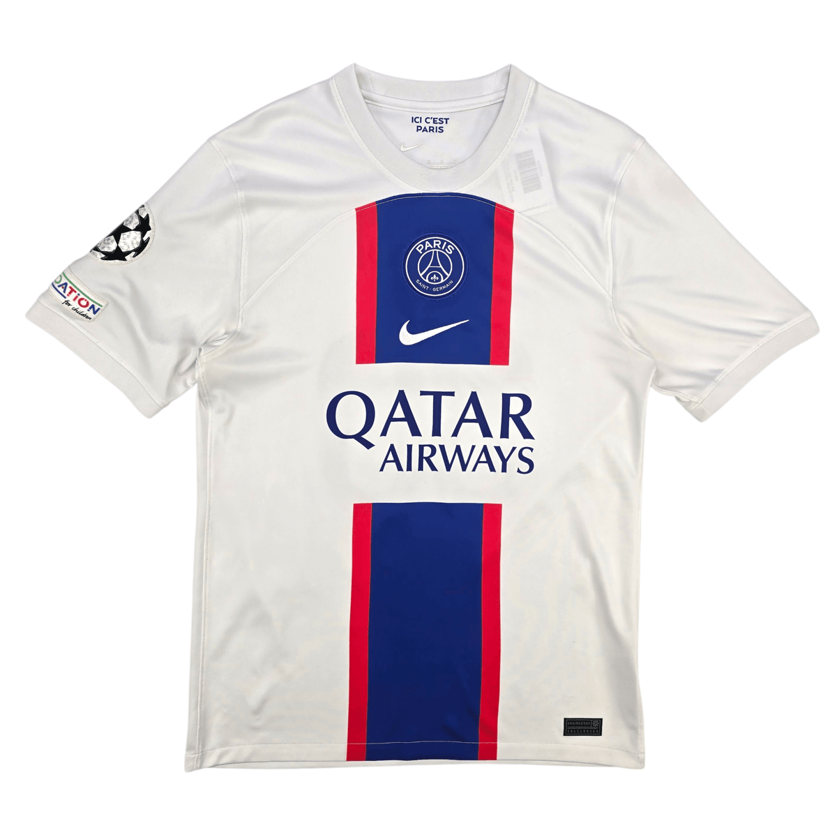 Flocage officiel Messi N°30 ligue des champions PSG 2022/2023 Flocage officiel Messi N°30 ligue des champions PSG 2022/2023
