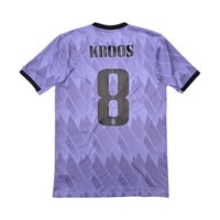 2022/23 Real Madrid Away Football Shirt (S) Adidas 8 Kroos - Football Finery - FF303855