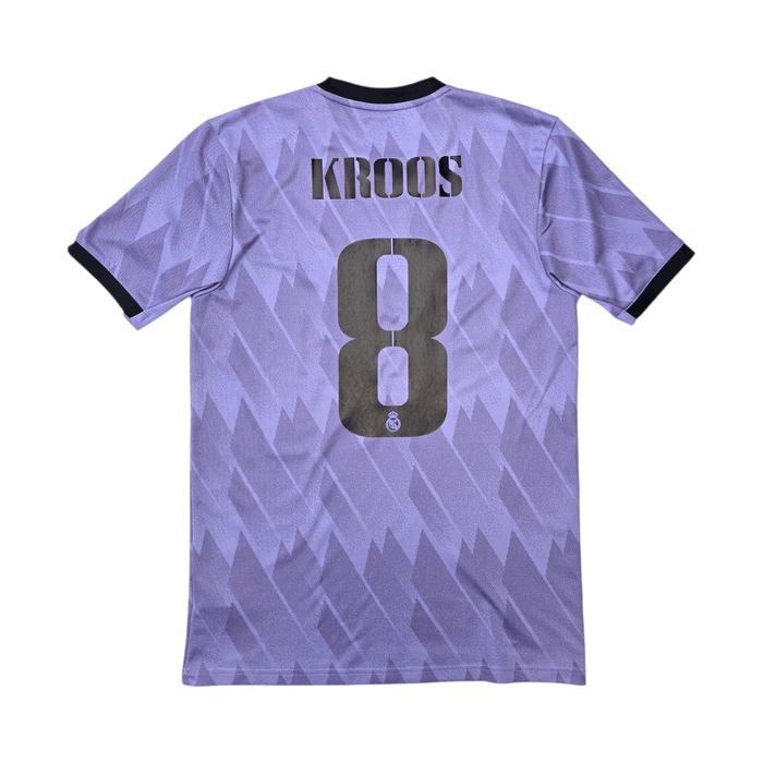 2022/23 Real Madrid Away Football Shirt (S) Adidas 8 Kroos - Football Finery - FF303855