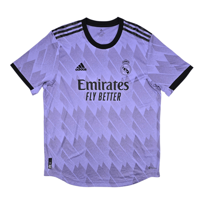 2022/23 Real Madrid Away Football Shirt (XL) Adidas 12 Camavinga - Football Finery - FF302677