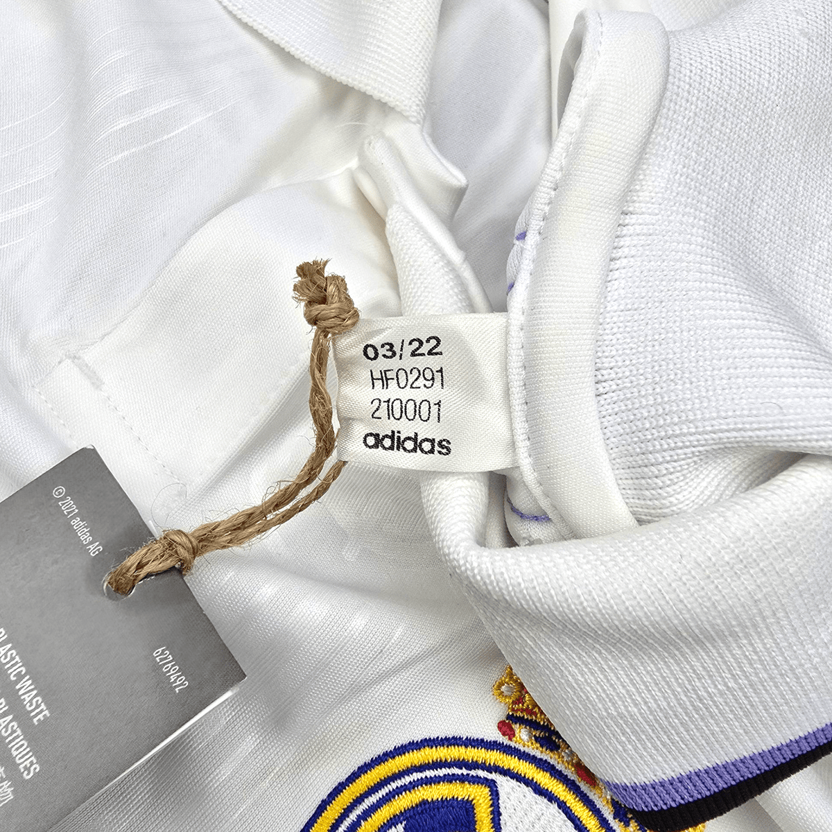 2022/23 Real Madrid Home Football Shirt (L) Adidas #9 Benzema (BNWTs) - Football Finery - FF300841