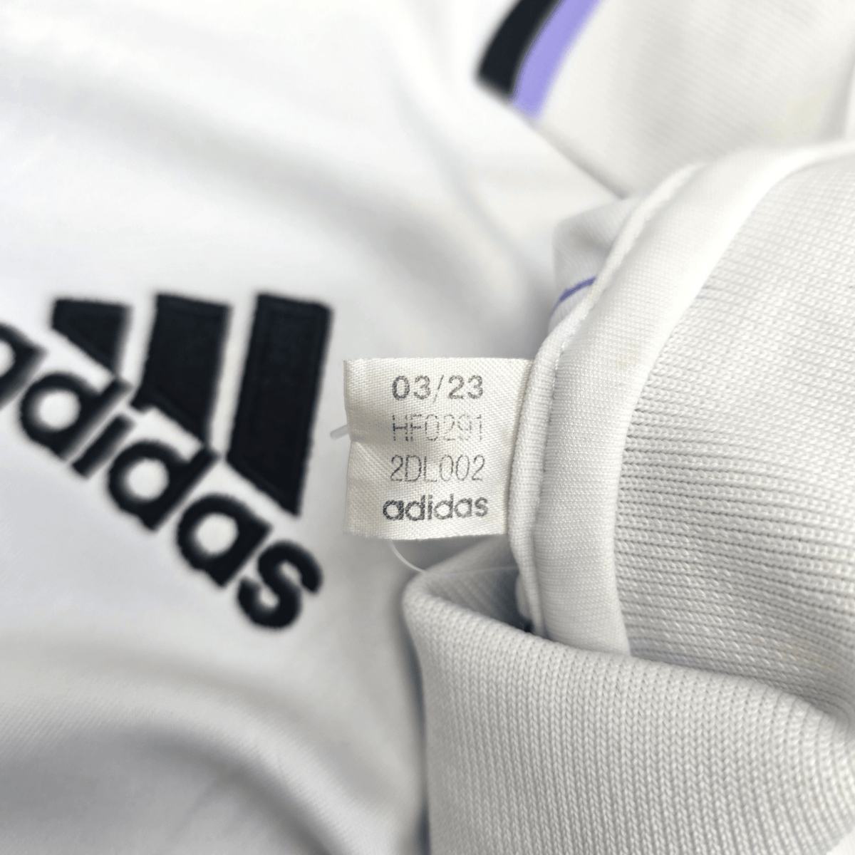 2022/23 Real Madrid Home Football Shirt (S) Adidas 7 Hazard - Football Finery - FF303846